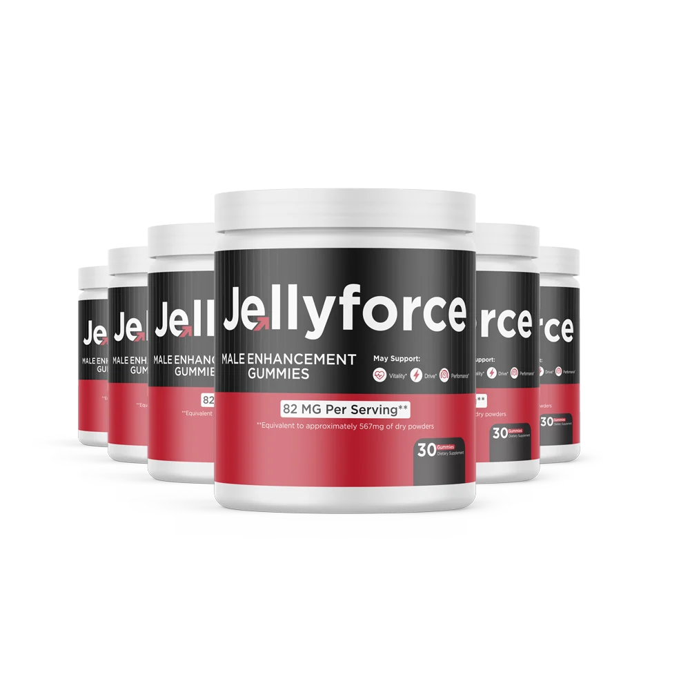 Jelly Force 6-Jar 180-Day Best Value Supply – Male Enhancement Gummies